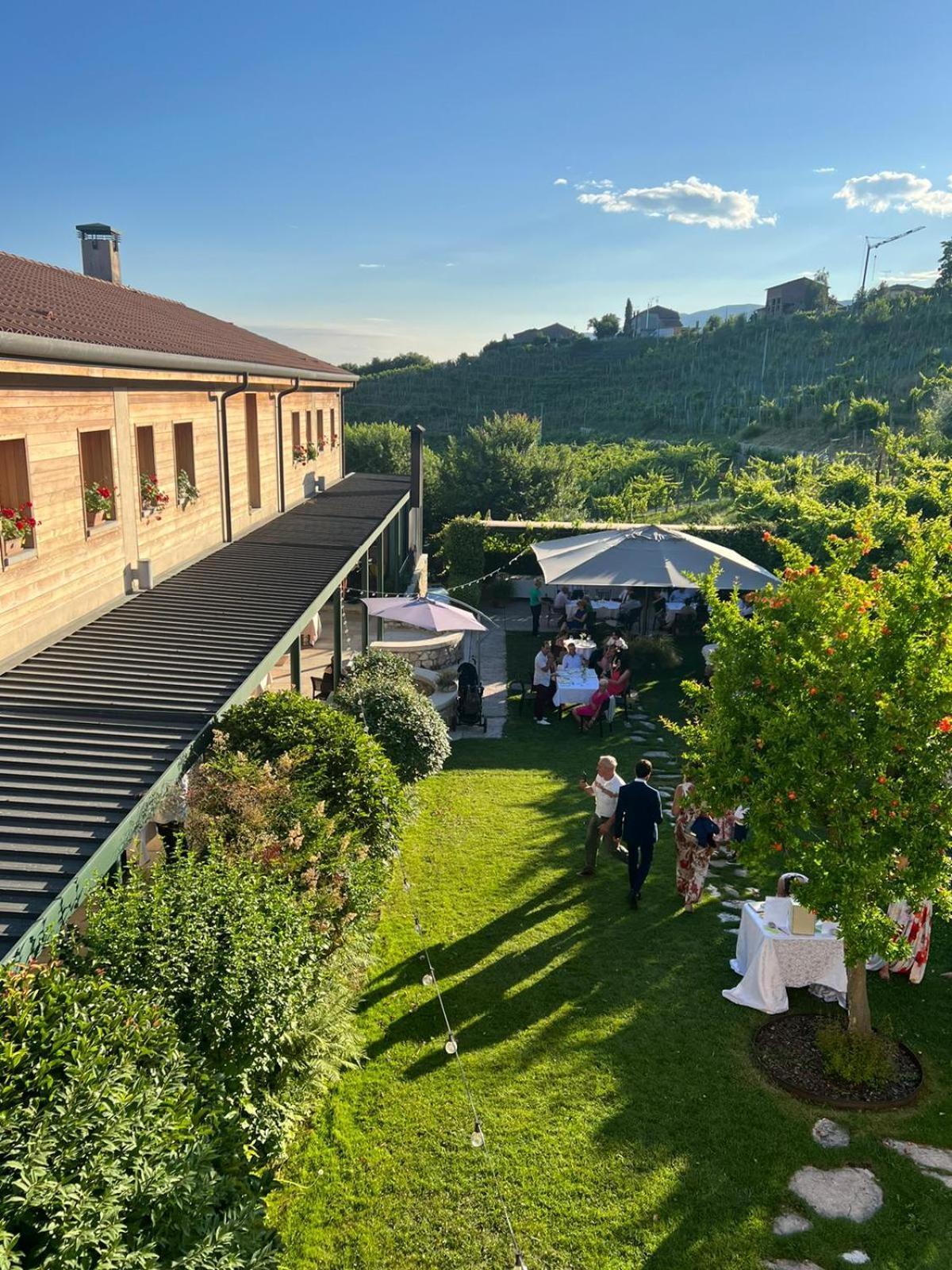 Agriturismo Vedova Valdobbiadene Eksteriør bilde